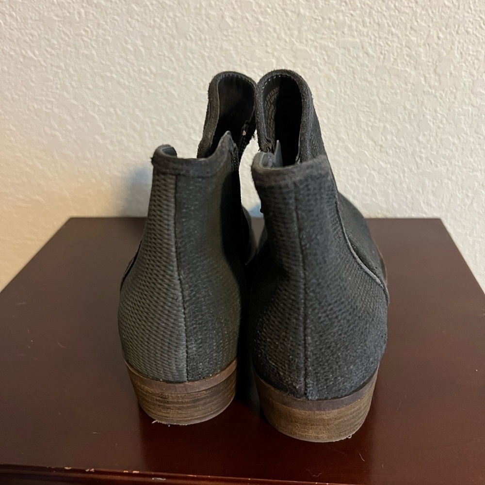 Black Kensie Gerona Zipper Boots Size 6.5 - Picture 7 of 12